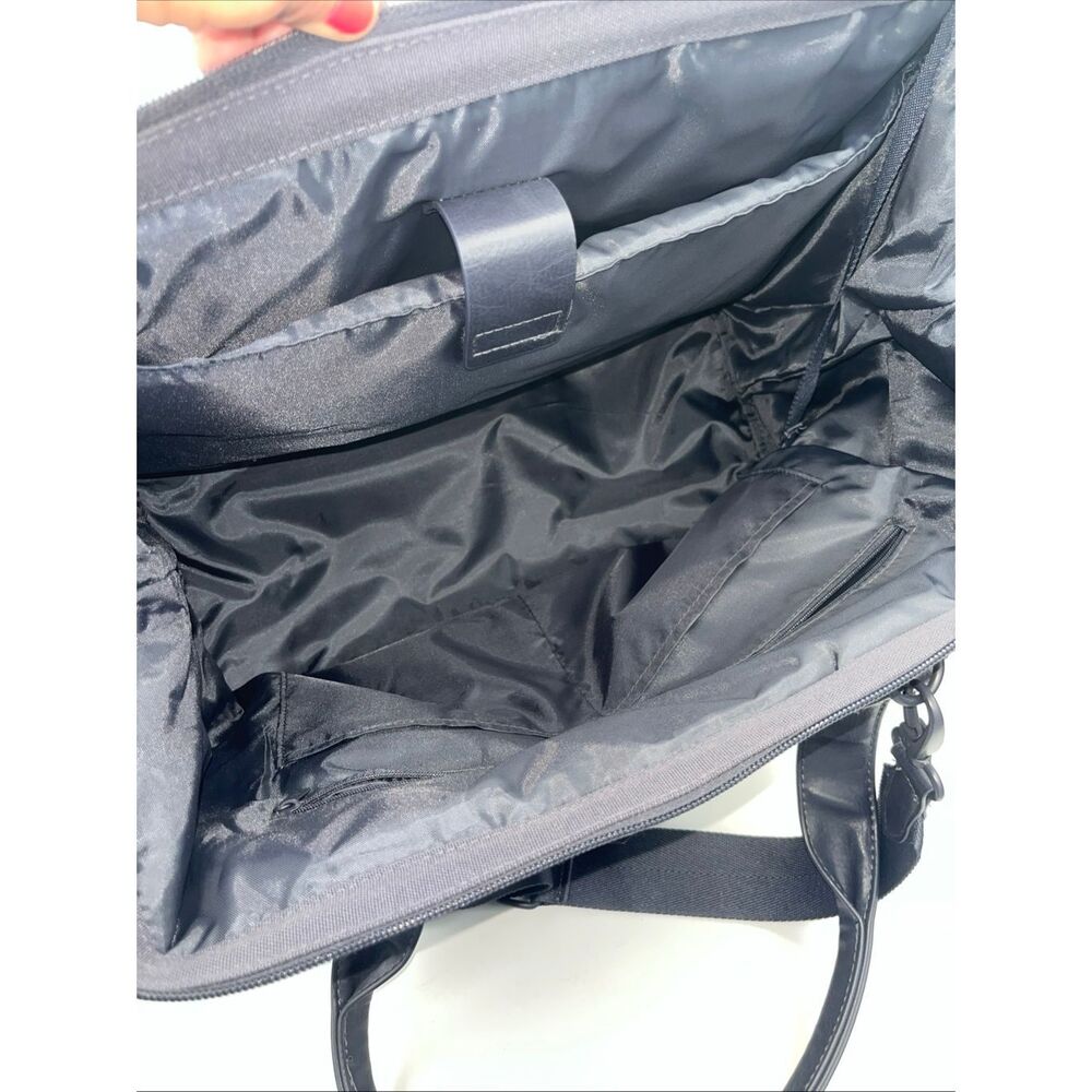 Beis Weekender Blue Duffle Bag Travel With Bottom Compartment - Picture 5 of 12